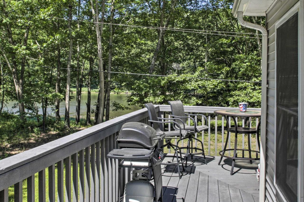 Spacious Home With Deck, Grill And Delaware River View Callicoon Exterior foto