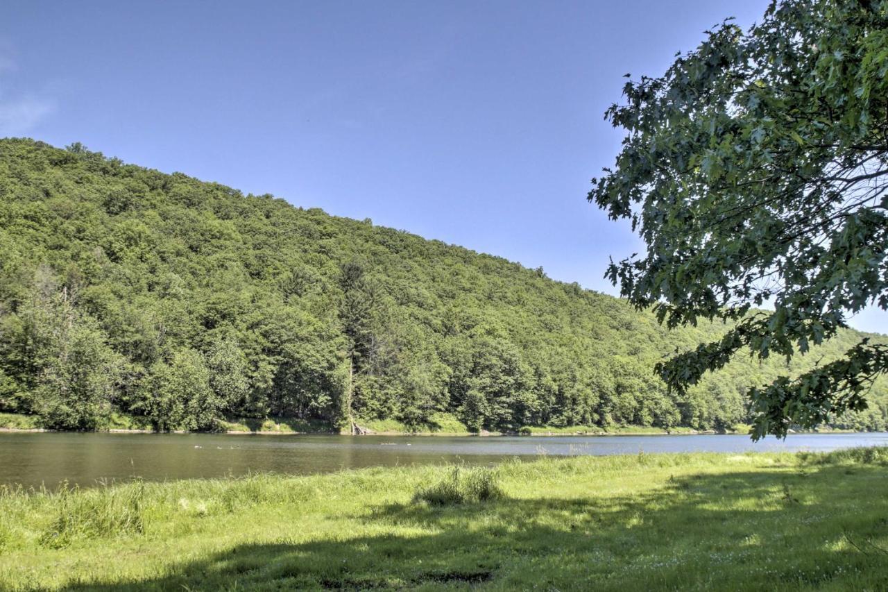 Spacious Home With Deck, Grill And Delaware River View Callicoon Exterior foto