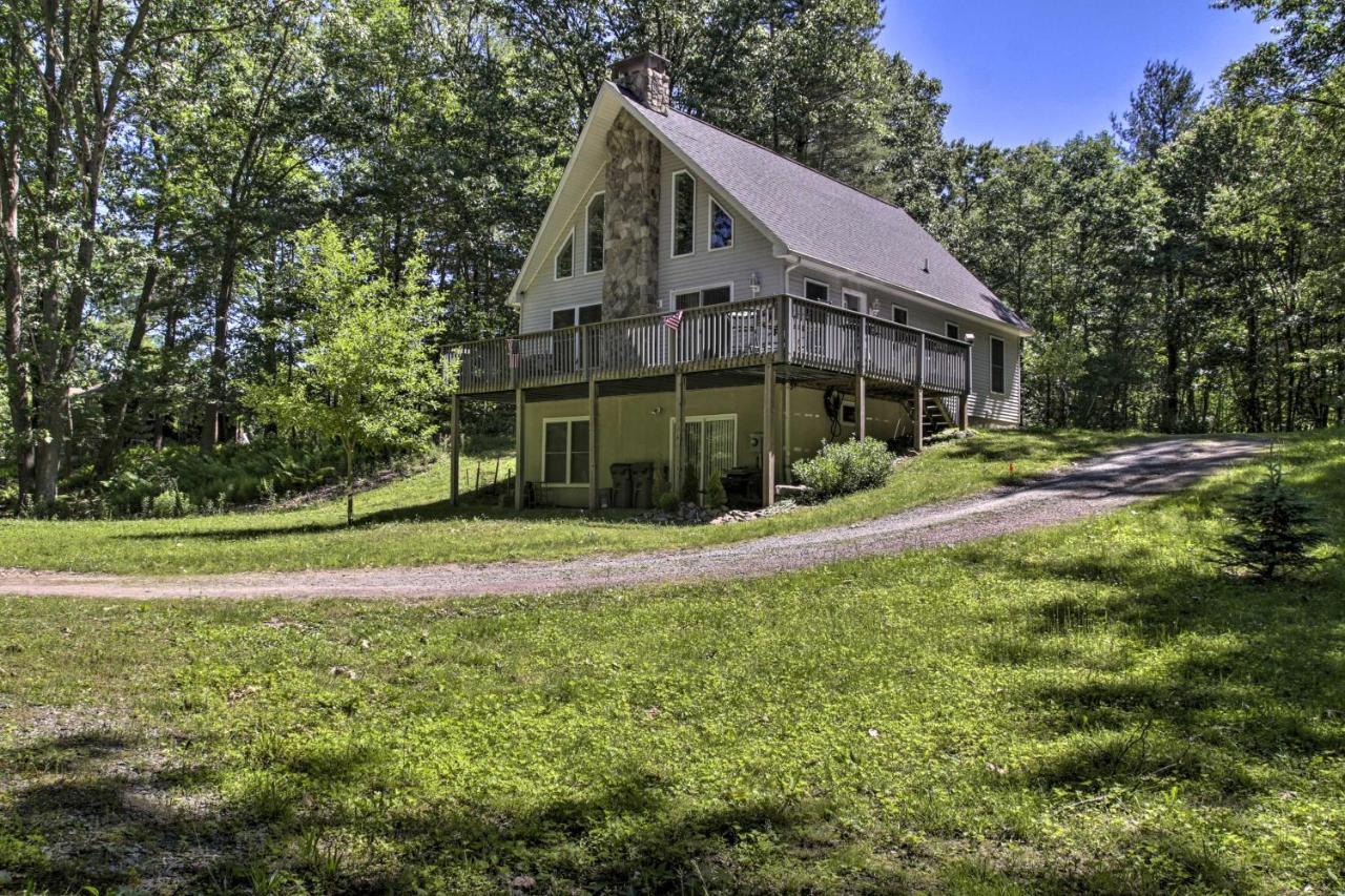 Spacious Home With Deck, Grill And Delaware River View Callicoon Exterior foto